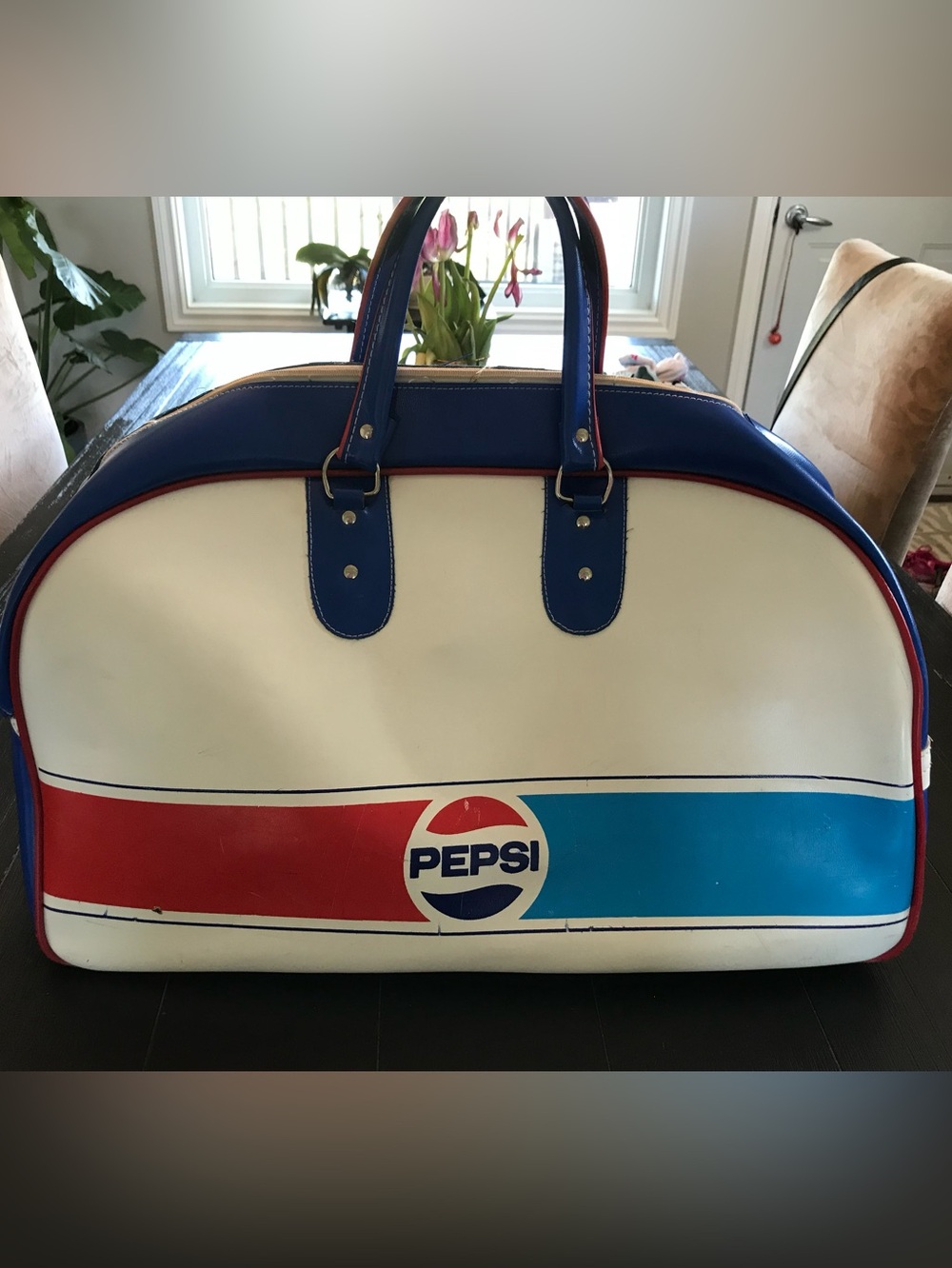VTG PEPSI Duffel Bag Vinyl